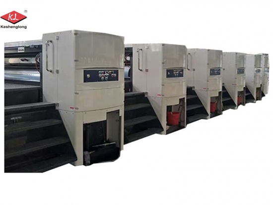 macchina da stampa flessografica automatica in cartone ondulato