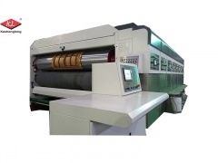 Incollatore per cartelle flexo per scatole di cartone ondulato