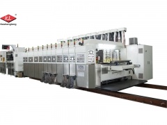 Slotter per stampante flexo a 4 colori in linea