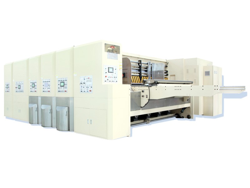 Stampa flexo automatica, fessurazione e fustellatura per macchina jumbo
