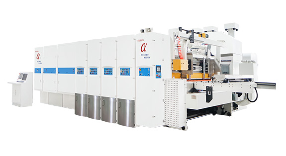  Shinko .Stampante a servo completa Super Alpha Slotter Die-cutter Macchina (mobile  tipo) 