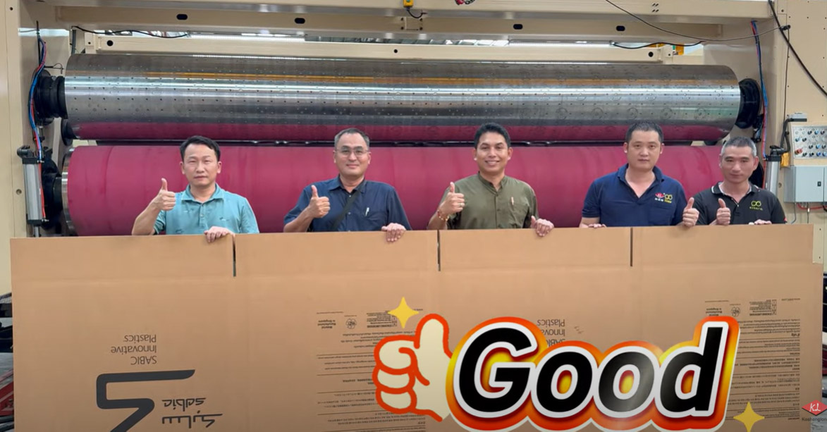 Accettazione delle macchine Jumbo
